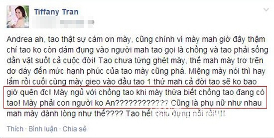 Sao Việt bêu xấu nhau, sao Việt cãi nhau trên facebook, sao Việt từ mặt nhau, sao Việt, sao Viet