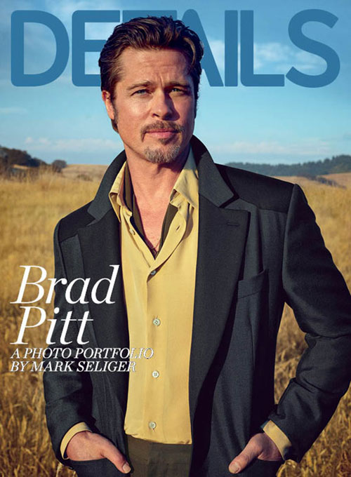 Brad Pitt,diễn viên Brad Pit,Brad Pitt phong trần cưỡi môtô