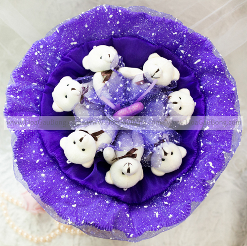 Hoa gấu bông, Quà tằng 20/10, 20/10, Ngày phụ nữ Việt Nam, Hoa Gấu Teddy