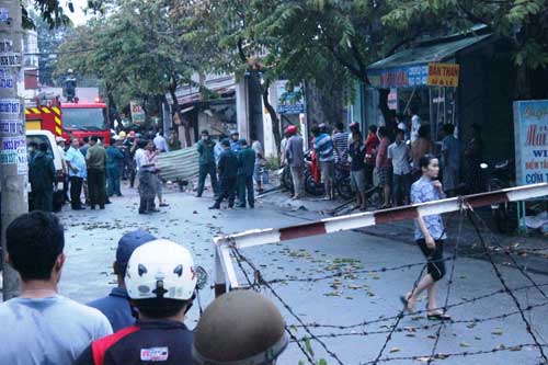 Vụ nổ,nổ kinh hoàng ở TP.HCM, nhiều người thương vong