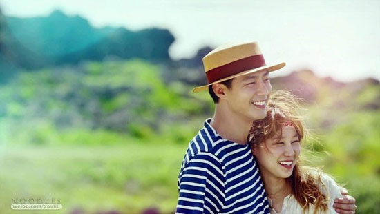 nữ diễn viên Mặt trời của chàng Joo,Gong Hyo Jin chia tay bạn trai,Gong Hyo Jin và Lee Jin Wook,cặp đôi sao hàn hạnh phúc,sao hàn thẩm mỹ