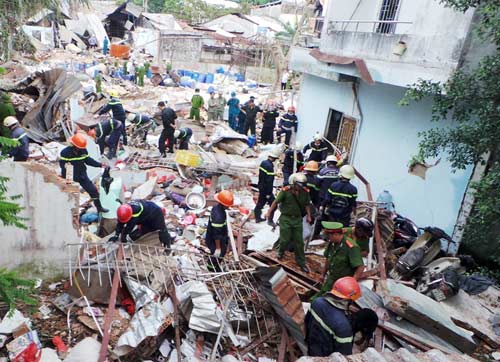 Vụ nổ,vụ nổ ở TPHCM, lời khai ban đầu của giám đốc công ty 