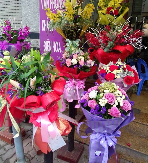 Hoa tươi,hoa tươi ngày 20/10,hoa tươi ngày phụ nữ Việt Nam,hoa tươi tăng giá 30% – 50% ngày 20/10