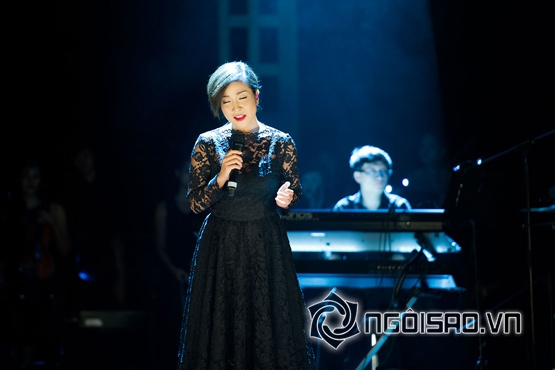 Mỹ Linh, Mỹ Linh diện váy của Đỗ Mạnh Cường, live concept mua thu hà nội, diva Mỹ Linh., Cảm xúc mùa thu