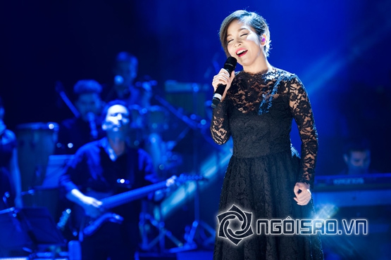 Mỹ Linh, Mỹ Linh diện váy của Đỗ Mạnh Cường, live concept mua thu hà nội, diva Mỹ Linh., Cảm xúc mùa thu