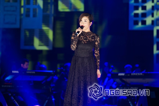 Mỹ Linh, Mỹ Linh diện váy của Đỗ Mạnh Cường, live concept mua thu hà nội, diva Mỹ Linh., Cảm xúc mùa thu