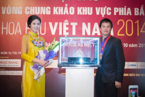 Sao việt,sao viet,hoa hậu việt nam 2014,vương miện hoa hậu việt nam,hoa hậu ngọc hân,á hậu thụy vân