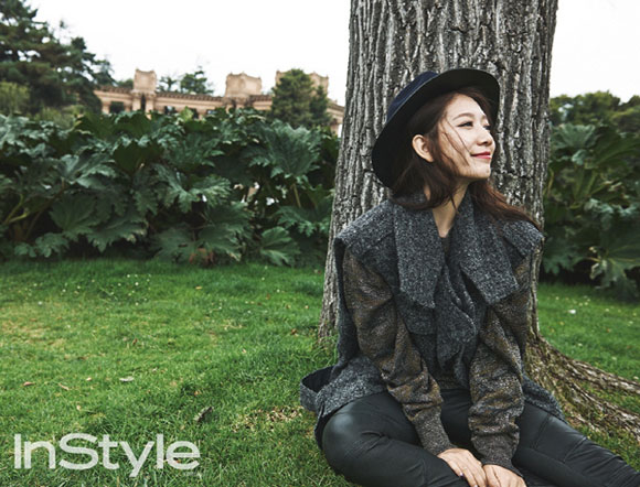 Park Shin Hye,Park Shin Hye đẹp quý phái,sao Hàn chụp ảnh tạp chí,Park Shin Hye trên InStyle