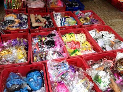 Halloween,thị trường  Halloween,thị trường Halloween: Hàng Trung Quốc áp đảo