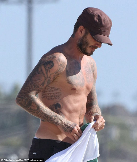 Beckham,Cruz,bố con nhà Becks đi lướt ván,sao Hollywood,Victoria