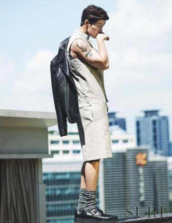 Song Jae Rim trên tạp chí,người mẫu kiêm diễn viên Song Jae Rim,sao hàn,sao nam hàn trên tạp chí

