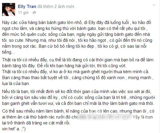Elly Trần,vóc dáng mảnh mai của Elly Trần khi mang thai, Elly Trần photoshop, Elly Trần có con