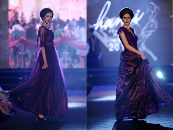  Hanoi Fashion Week, Thúy Hằng - Thúy Hạnh, Sensorial Fashion, Thuy Hang va Thuy Hanh, Queen of the night