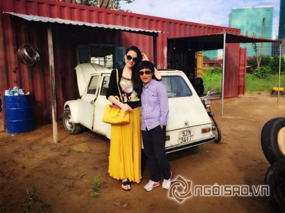 trang nhung mang thai ba tháng,trang nhung và bạn trai,trang nhung hàng hiệu,trang nhung đến phim trường
