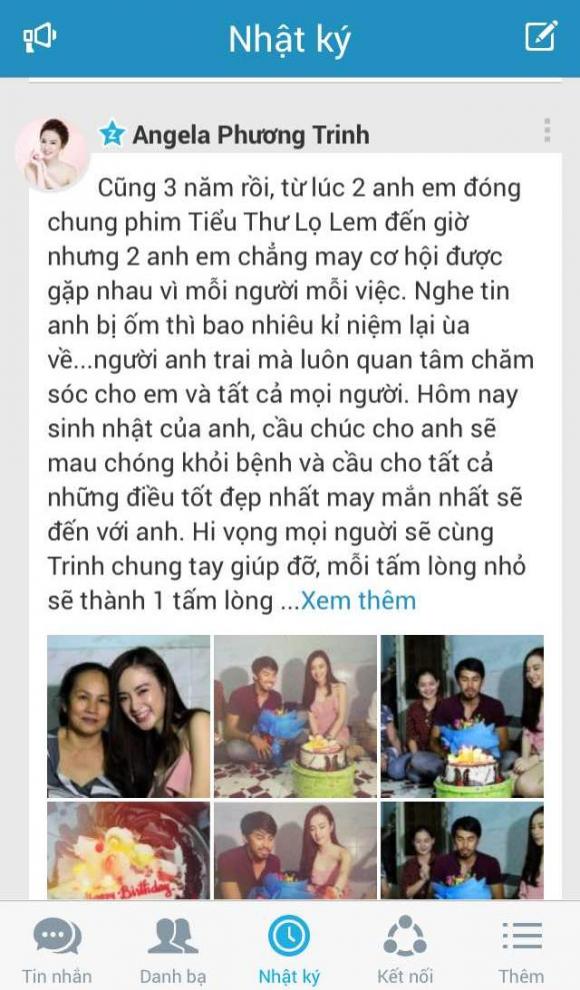 Duy Nhân, Người mẫu Duy Nhân, Duy Nhân bị ung thư