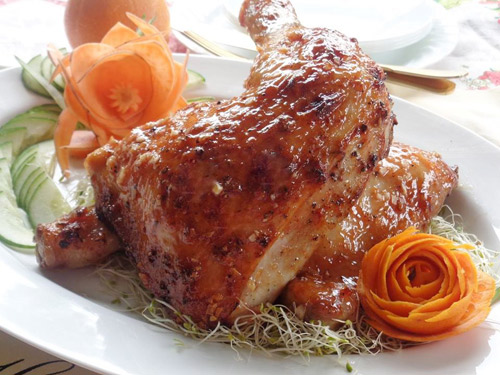 Thịt gà nướng cam, Cách làm thịt gà nướng cam, Món ăn ngon