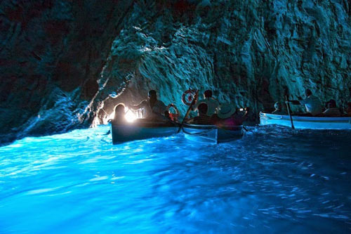 Blue Grotto, Hang động Blue Grotto, Du lịch Ý, Đảo Capri