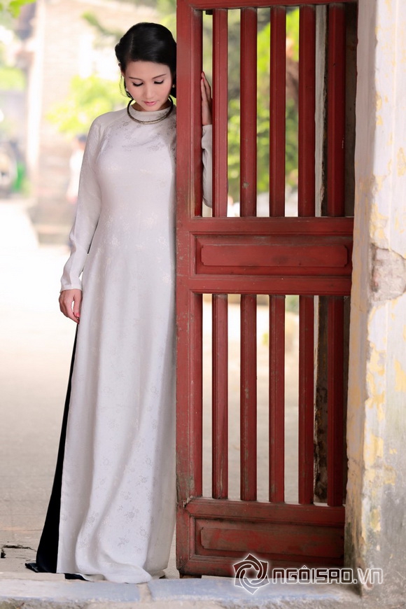 Sao việt,sao viet,hoa hậu sonya sương đặng,hoa hậu quý bà châu á tại mỹ,sonya sương đặng hóa cô gái hà nội