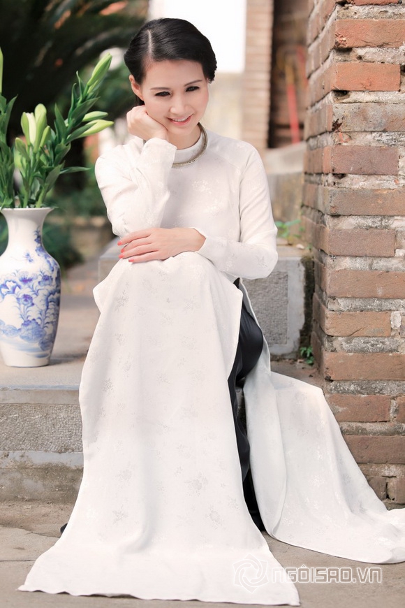 Sao việt,sao viet,hoa hậu sonya sương đặng,hoa hậu quý bà châu á tại mỹ,sonya sương đặng hóa cô gái hà nội