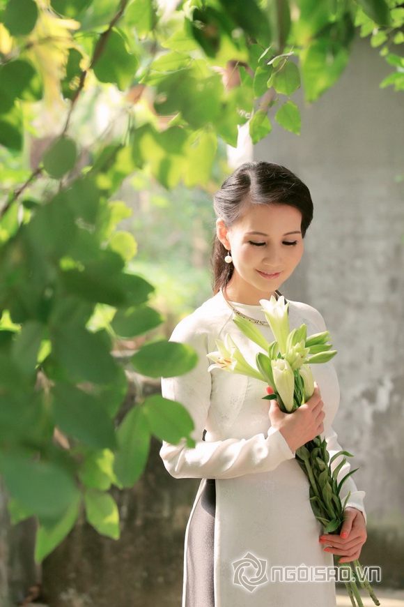Sao việt,sao viet,hoa hậu sonya sương đặng,hoa hậu quý bà châu á tại mỹ,sonya sương đặng hóa cô gái hà nội