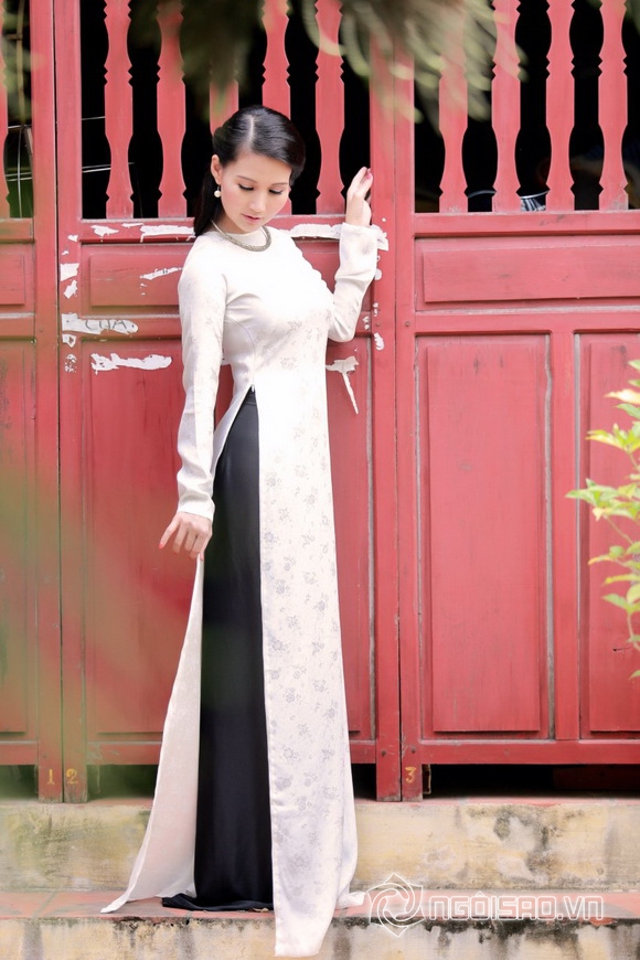 Sao việt,sao viet,hoa hậu sonya sương đặng,hoa hậu quý bà châu á tại mỹ,sonya sương đặng hóa cô gái hà nội