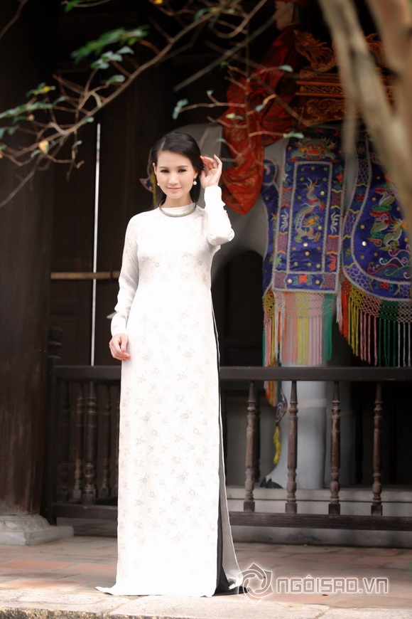 Sao việt,sao viet,hoa hậu sonya sương đặng,hoa hậu quý bà châu á tại mỹ,sonya sương đặng hóa cô gái hà nội