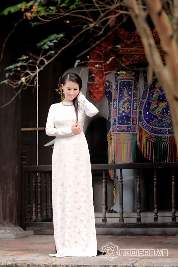 Sao việt,sao viet,hoa hậu sonya sương đặng,hoa hậu quý bà châu á tại mỹ,sonya sương đặng hóa cô gái hà nội