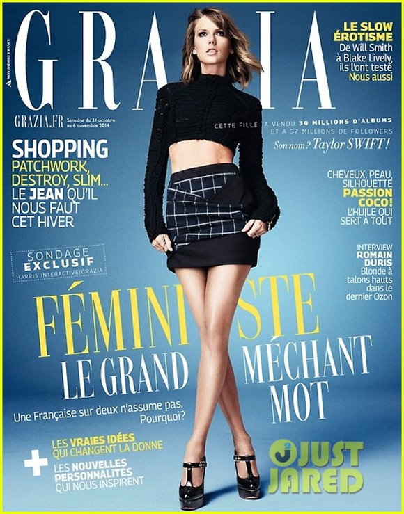 Taylor Swift trên tạp chí Grazia,Taylor Swift thời trang đường phố,Taylor Swift khoe chân dài,công chúa nhạc đồng quê Taylor Swift 
