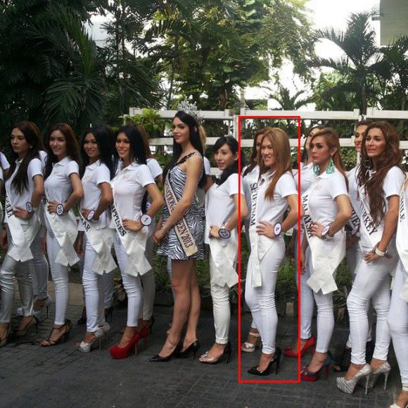 Hoa hậu Chuyển giới Quốc tế 2014, Miss International Queen 2014, Angelina May Nguyen