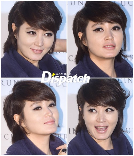 Kim Hye Soo trẻ trung,Kim Hye Soo khoe vòng một nóng bỏng,Kim Hye Soo sang trọng,sao hàn
