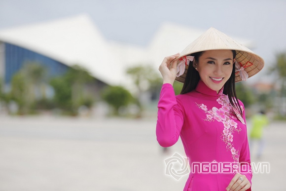 Sao việt,sao viet,hoa hậu việt nam 2014,thí sinh hoa hậu việt nam,chung khảo hoa hậu phía nam,thí sinh hoa hậu duyên dáng áo dài