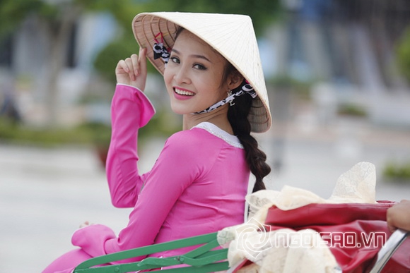 Sao việt,sao viet,hoa hậu việt nam 2014,thí sinh hoa hậu việt nam,chung khảo hoa hậu phía nam,thí sinh hoa hậu duyên dáng áo dài