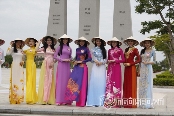 Sao việt,sao viet,hoa hậu việt nam 2014,thí sinh hoa hậu việt nam,chung khảo hoa hậu phía nam,thí sinh hoa hậu duyên dáng áo dài
