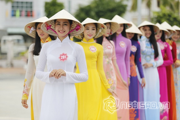 Sao việt,sao viet,hoa hậu việt nam 2014,thí sinh hoa hậu việt nam,chung khảo hoa hậu phía nam,thí sinh hoa hậu duyên dáng áo dài
