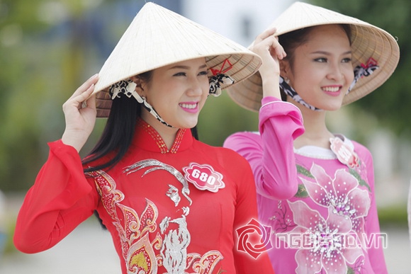 Sao việt,sao viet,hoa hậu việt nam 2014,thí sinh hoa hậu việt nam,chung khảo hoa hậu phía nam,thí sinh hoa hậu duyên dáng áo dài