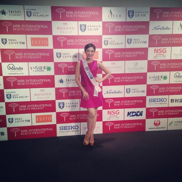 Đặng Thu Thảo ,Hoa hậu Quốc tế 2014 ,Miss International 2014 