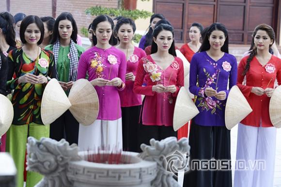Hoa hậu Việt Nam 2014, Thí sinh Hoa hậu Việt Nam say mê tập hát “Dạ cổ hoài lang”