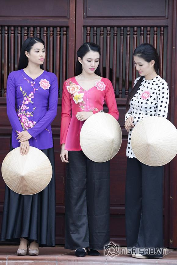 Hoa hậu Việt Nam 2014, Thí sinh Hoa hậu Việt Nam say mê tập hát “Dạ cổ hoài lang”