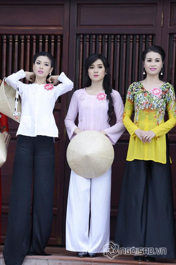 Hoa hậu Việt Nam 2014, Thí sinh Hoa hậu Việt Nam say mê tập hát “Dạ cổ hoài lang”