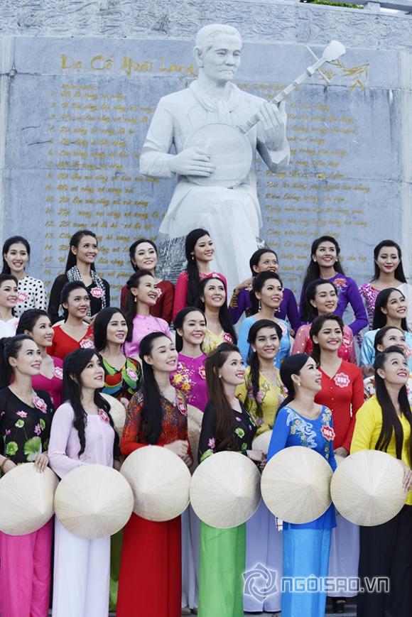 Hoa hậu Việt Nam 2014, Thí sinh Hoa hậu Việt Nam say mê tập hát “Dạ cổ hoài lang”
