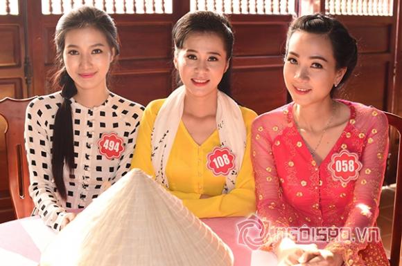 Hoa hậu Việt Nam 2014, Thí sinh Hoa hậu Việt Nam say mê tập hát “Dạ cổ hoài lang”