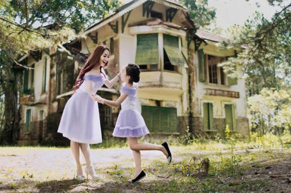 Khánh Thi và Quán quân BNHV,Khánh Thi và Linh Hoa,Quán quân bước nhảy hoàn vũ nhí,bé linh hoa