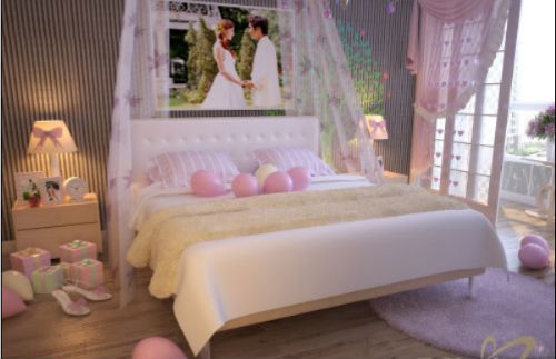 Phòng tân hôn, Trang trí phòng tân hôn, Làm đẹp phòng cưới