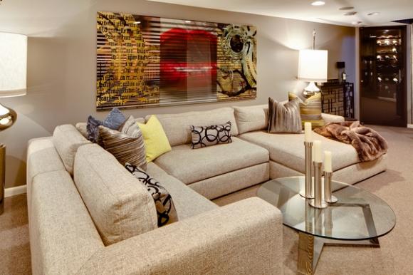 Trang trí nhà đẹp, Bài trí nội thất, Trang trí phòng khách, Sofa góc