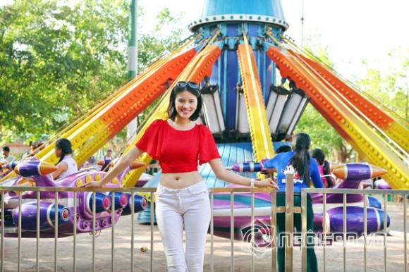 sao Việt, gái quê Lê Thị Phương, Lê Thị Phương chia tay chồng, Lê Thị Phương hờ hững eo thon, Lê Thị Phương thăm quan Khu du lịch Đại Nam