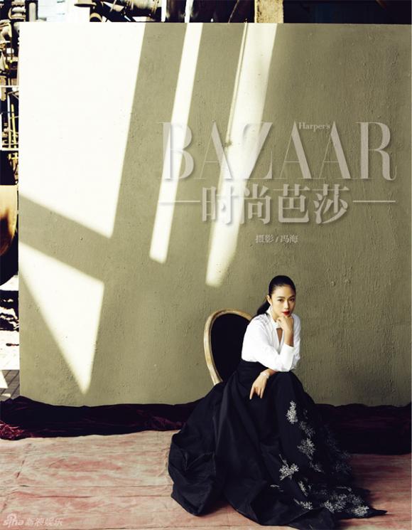 Thư Kỳ trên tạp chí Harper's Bazaar, Thư Kỳ khoe bờ môi hút hồn, Thư Kỳ và Chu Vận