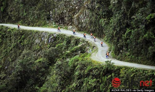 Rừng Amazon, Đường Bắc Yungas, Cung đường tử thần