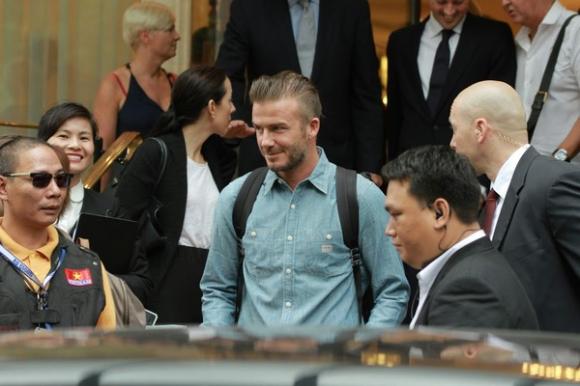 David Beckham, Beckham tới Việt Nam, David Beckham tại Hà Nội