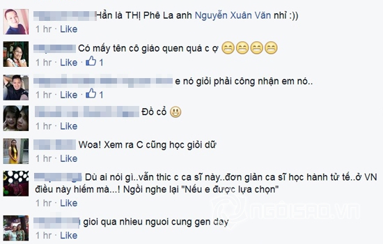 Pha Lê, Pha Lê khoe học bạ, Pha Lê khoe thành tích học tập, sao việt, Pha Lê 2014