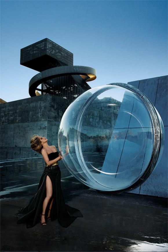 Jennifer Aniston trên tạp chí Harper's Bazaar, Jennifer Aniston trẻ đẹp tuổi 45, thời trang của Jennifer Aniston